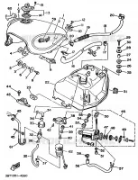 FUEL TANK for Yamaha VIRAGO 1995