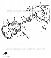 HEADLIGHT for Yamaha VIRAGO 1995