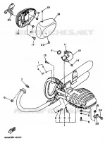 EXHAUST for Yamaha VIRAGO 1996