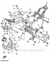 FRAME for Yamaha VIRAGO 1996