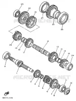 TRANSMISSION for Yamaha VIRAGO 1995