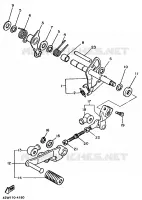 GEAR SHIFT SHAFT / LEVER for Yamaha VIRAGO 1995