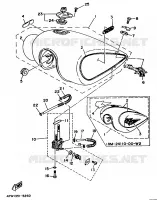 FUEL TANK for Yamaha VIRAGO 1995