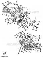 CYLINDER HEAD  for Yamaha VIRAGO 1995