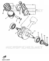 CRANKSHAFT / PISTON for Yamaha VIRAGO 1995