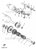 STARTER CLUTCH for Yamaha VIRAGO 1995