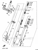 FRONT FORK for Yamaha VIRAGO 1995