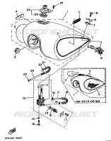 FUEL TANK for Yamaha VIRAGO 1995