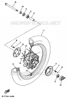 FRONT WHEEL for Yamaha VIRAGO 1995