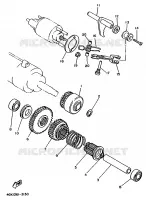 STARTER CLUTCH for Yamaha VIRAGO 1995