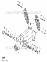 SWINGARM / SHOCK ABSORBER for Yamaha VIRAGO 1995