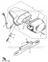 TAIL LIGHT for Yamaha VIRAGO 1995