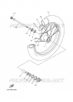 FRONT WHEEL for Yamaha DRAGSTAR 2002