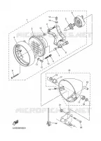 HEADLIGHT for Yamaha DRAGSTAR 2002