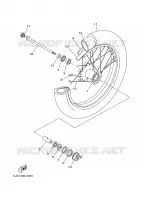 FRONT WHEEL for Yamaha DRAGSTAR 2004
