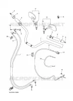 HANDLEBAR & CABLES for Yamaha DRAGSTAR 2004