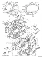 CRANKCASE for Yamaha DRAGSTAR 1997