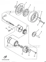 STARTER CLUTCH for Yamaha DRAGSTAR 1997