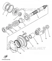 CROSS SHAFT for Yamaha DRAGSTAR 1997