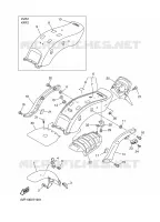 FENDER for Yamaha DRAGSTAR 1997