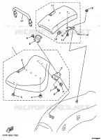 SEAT for Yamaha DRAGSTAR 1998