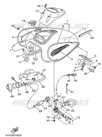 FUEL TANK for Yamaha DRAGSTAR 1998