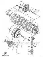 STARTER CLUTCH for Yamaha DRAGSTAR 1998