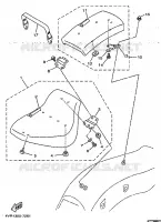 SEAT for Yamaha DRAGSTAR 1998