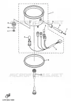 SPEEDOMETER for Yamaha DRAGSTAR 1998