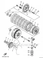 STARTER CLUTCH for Yamaha DRAGSTAR 1998
