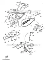 FUEL TANK for Yamaha DRAGSTAR 1998