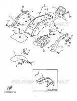 FENDER for Yamaha DRAGSTAR 1999