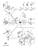 ELECTRICAL 1 for Yamaha DRAGSTAR 1999