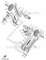 CAMSHAFT / TIMING CHAIN for Yamaha DRAGSTAR 1999