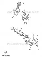 OIL PUMP for Yamaha DRAGSTAR 1999
