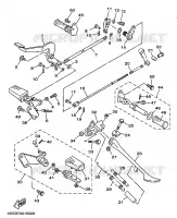 STAND / FOOTREST for Yamaha DRAGSTAR 1999
