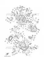 CYLINDER HEAD  for Yamaha DRAGSTAR 2000