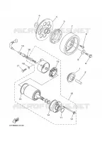 STARTER CLUTCH for Yamaha DRAGSTAR 2000