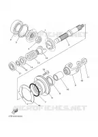 CROSS SHAFT for Yamaha DRAGSTAR 2000