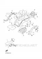FENDER for Yamaha DRAGSTAR 2000
