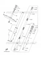 FRONT FORK for Yamaha DRAGSTAR 2000