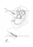 FRONT WHEEL for Yamaha DRAGSTAR 2000