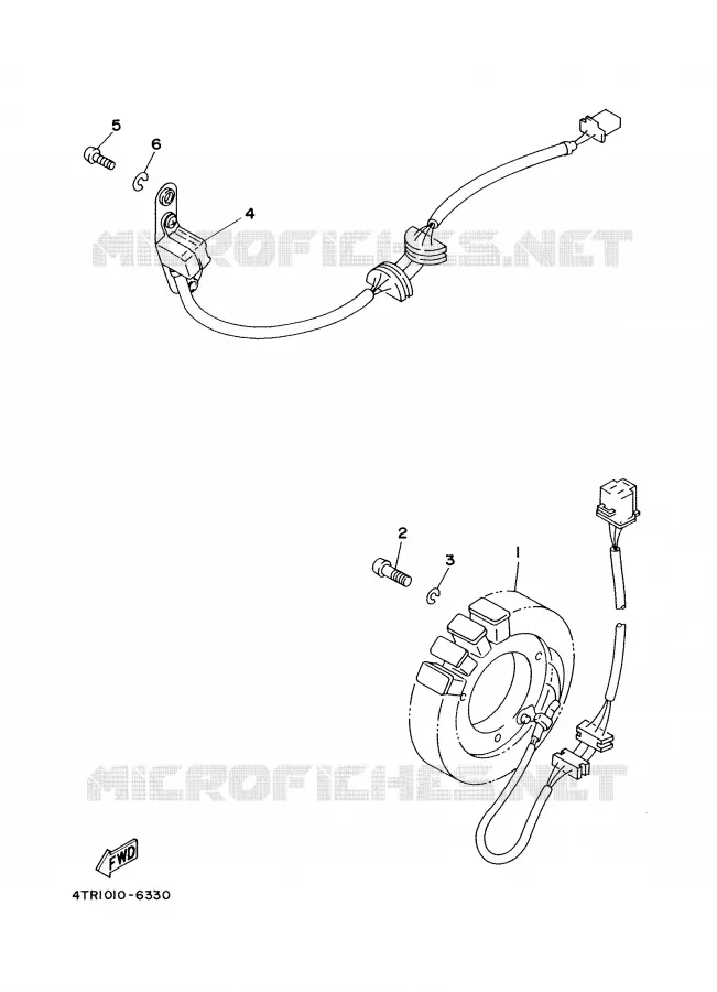 IGNITION Yamaha MOTO 650 2001 DRAGSTAR  XVS650