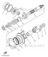 CROSS SHAFT for Yamaha DRAGSTAR 1998