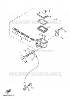 FRONT MASTER CYLINDER for Yamaha DRAGSTAR 1998