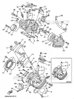 CYLINDER HEAD  for Yamaha DRAGSTAR 1998