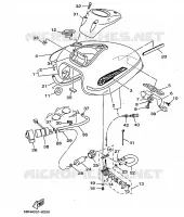FUEL TANK for Yamaha DRAGSTAR 1998