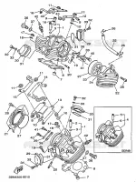 CYLINDER HEAD  for Yamaha DRAGSTAR 1998
