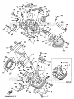 CYLINDER HEAD  for Yamaha DRAGSTAR 1998