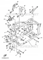 FRAME for Yamaha DRAGSTAR 1998